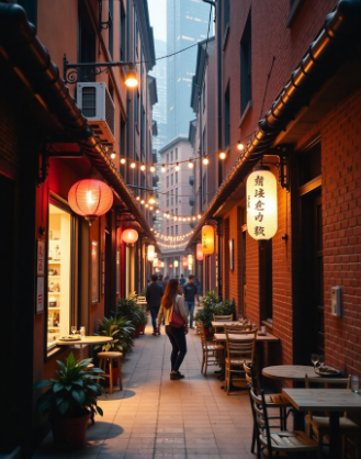 上海晚上寻找比较有氛围的街区